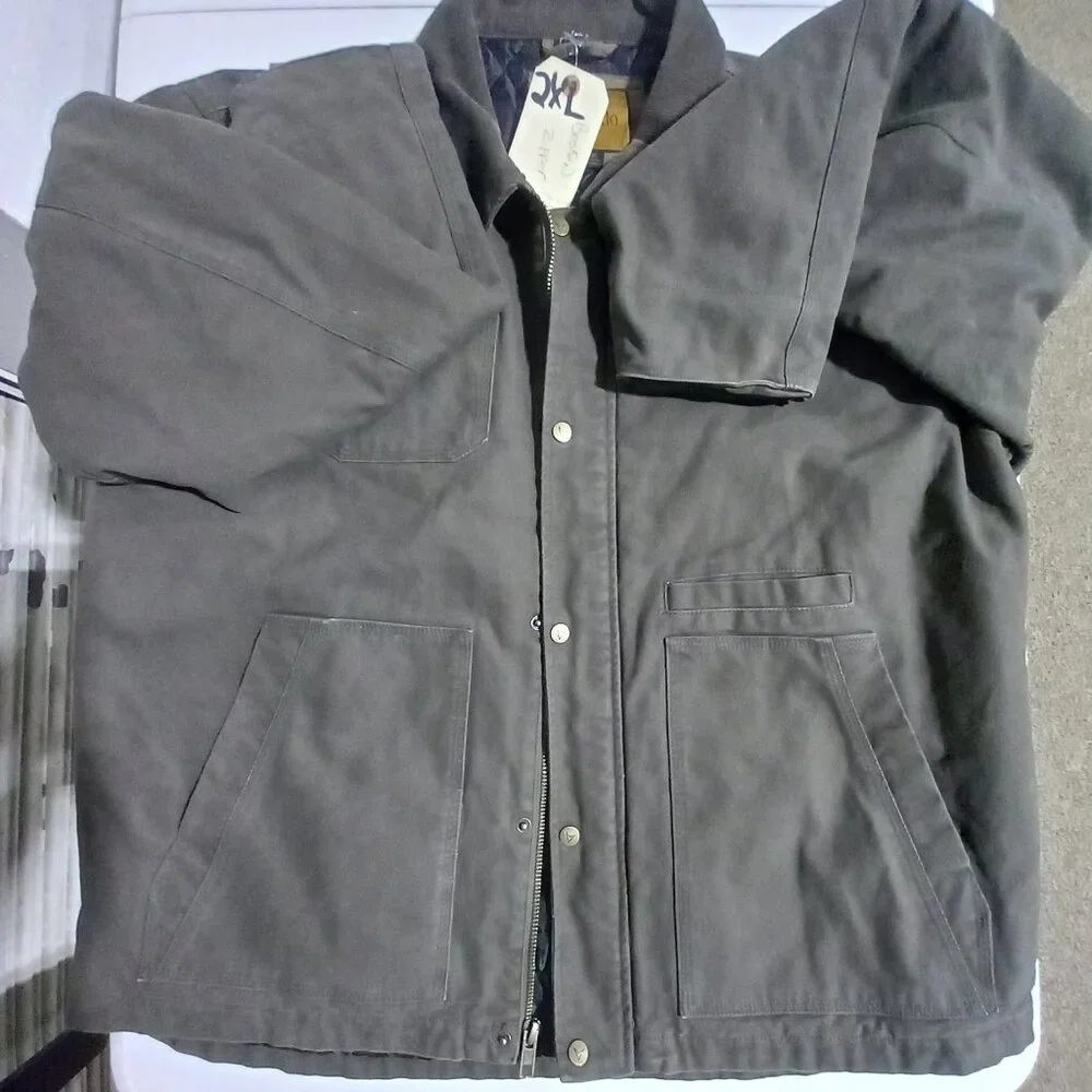 CANVAS CONCEALED CARRY JACKET - Moss | 2XL - Picture 5 of 11